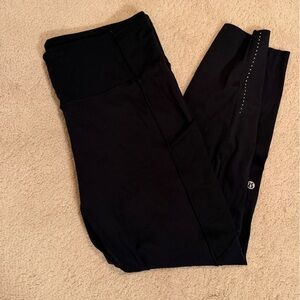 lululemon Black Leggings 3/4